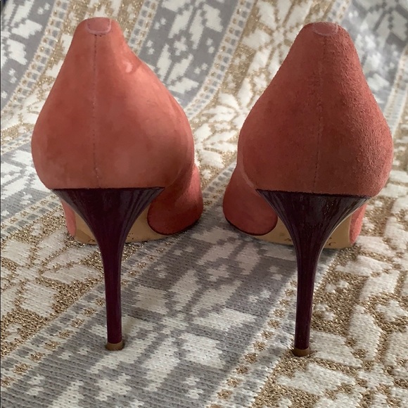 J. Crew Rose Suede Stilettos - Picture 2 of 4